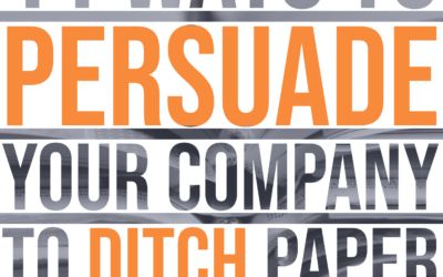 Paper occurrence book: 11 ways to persuade your company to ditch them