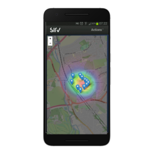 SIRV Geo Spatial Reporting Mobile app