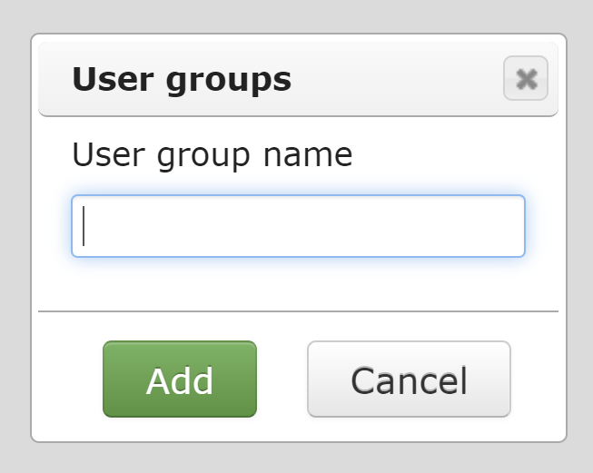 Fine grain permissions name group